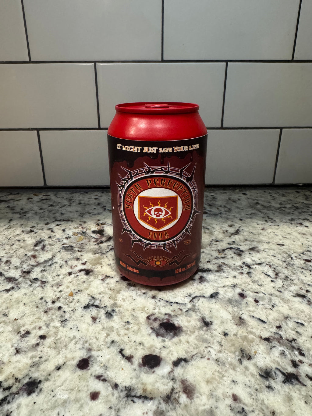 Death Perception Soda Can
