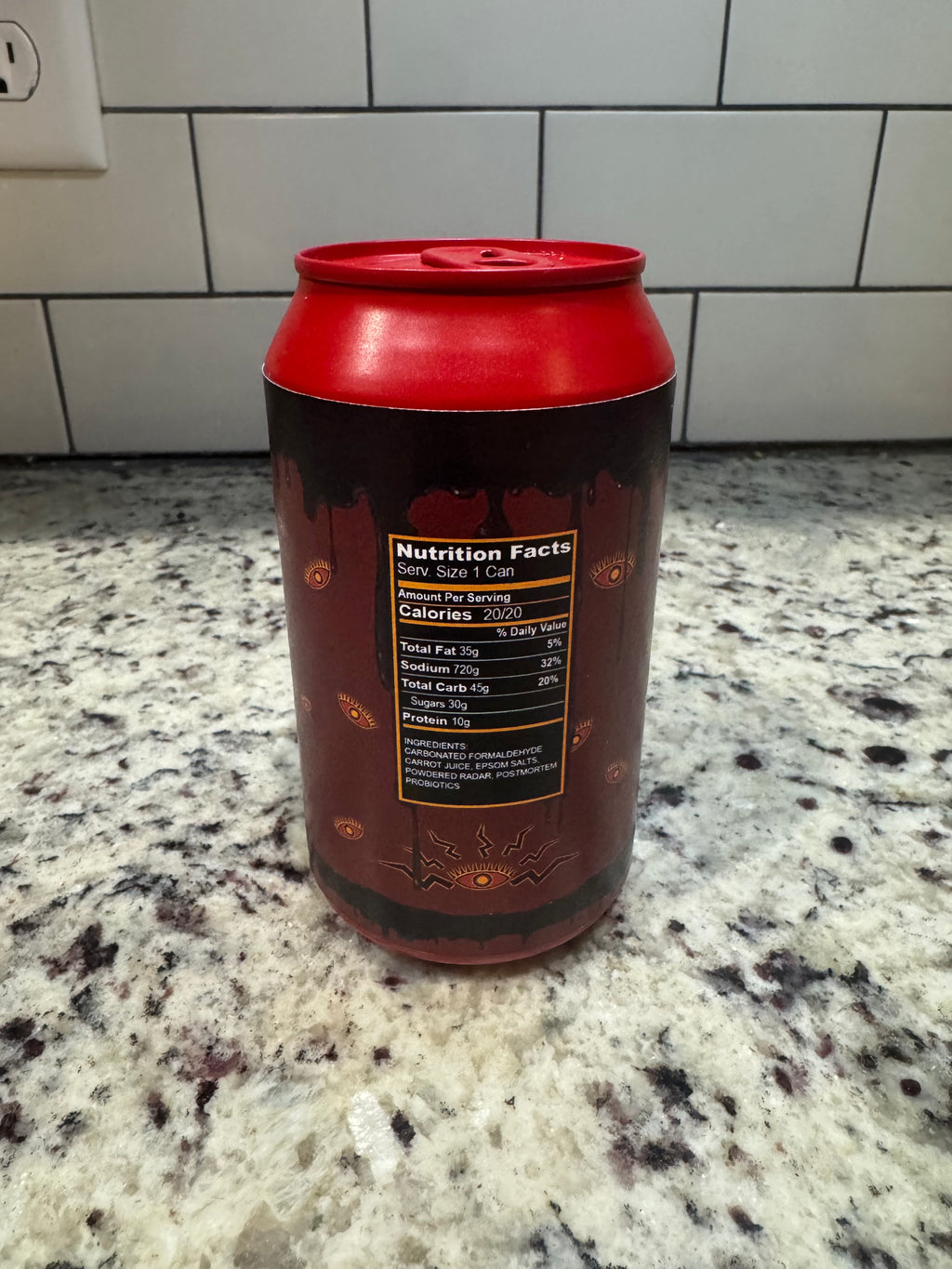 Death Perception Soda Can