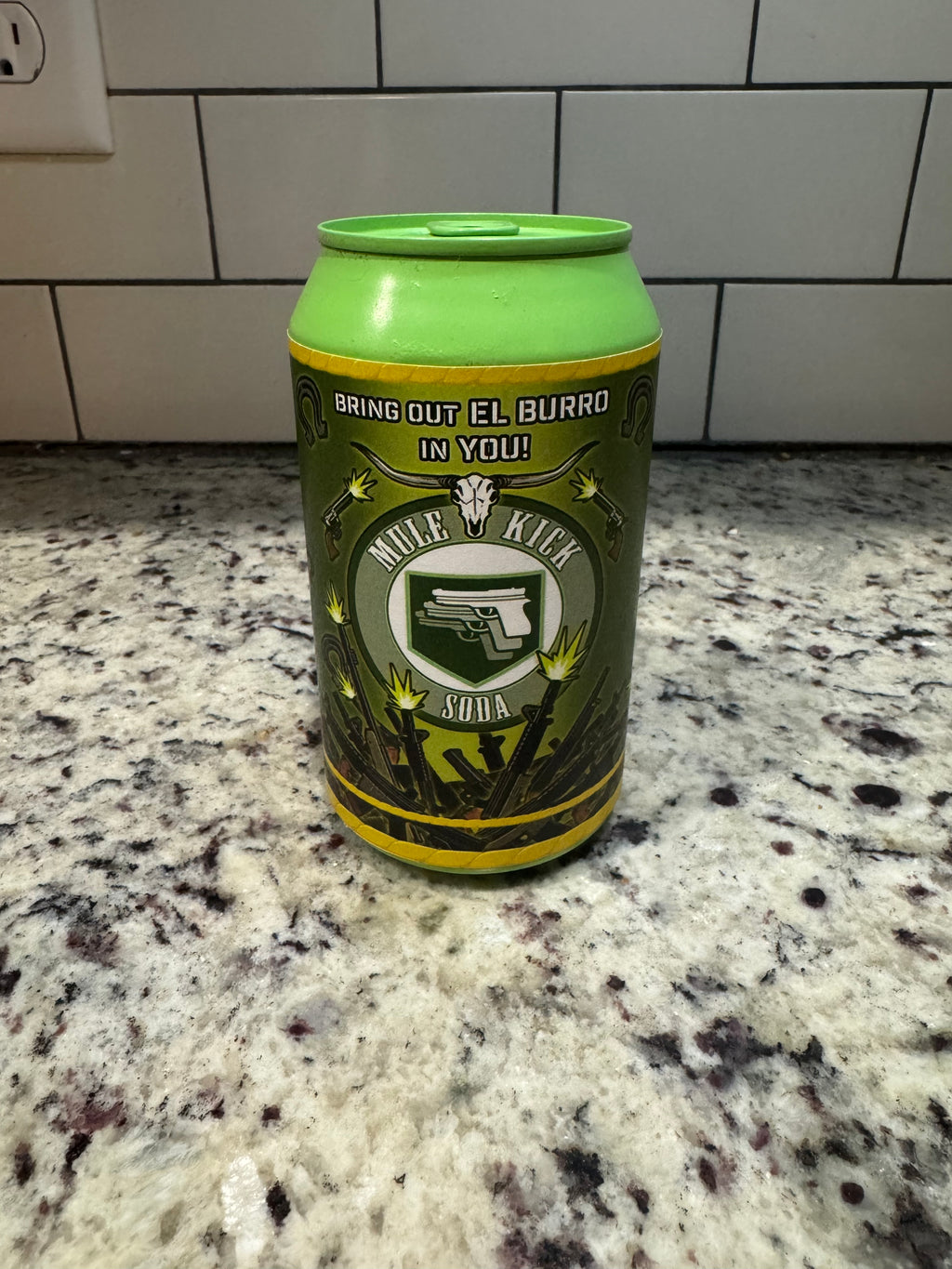 Mule Kick Soda Can