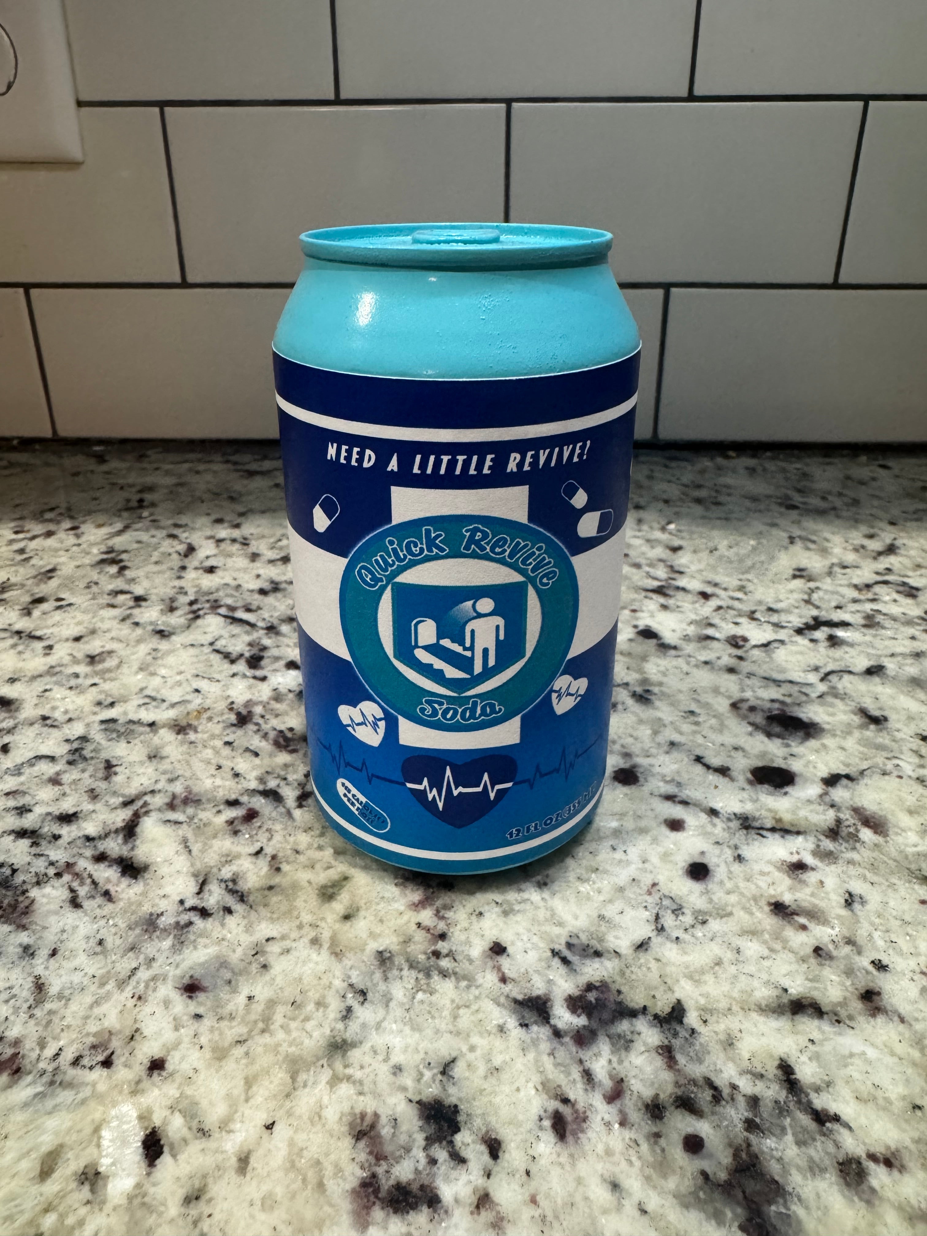 Quick Revive Soda Can