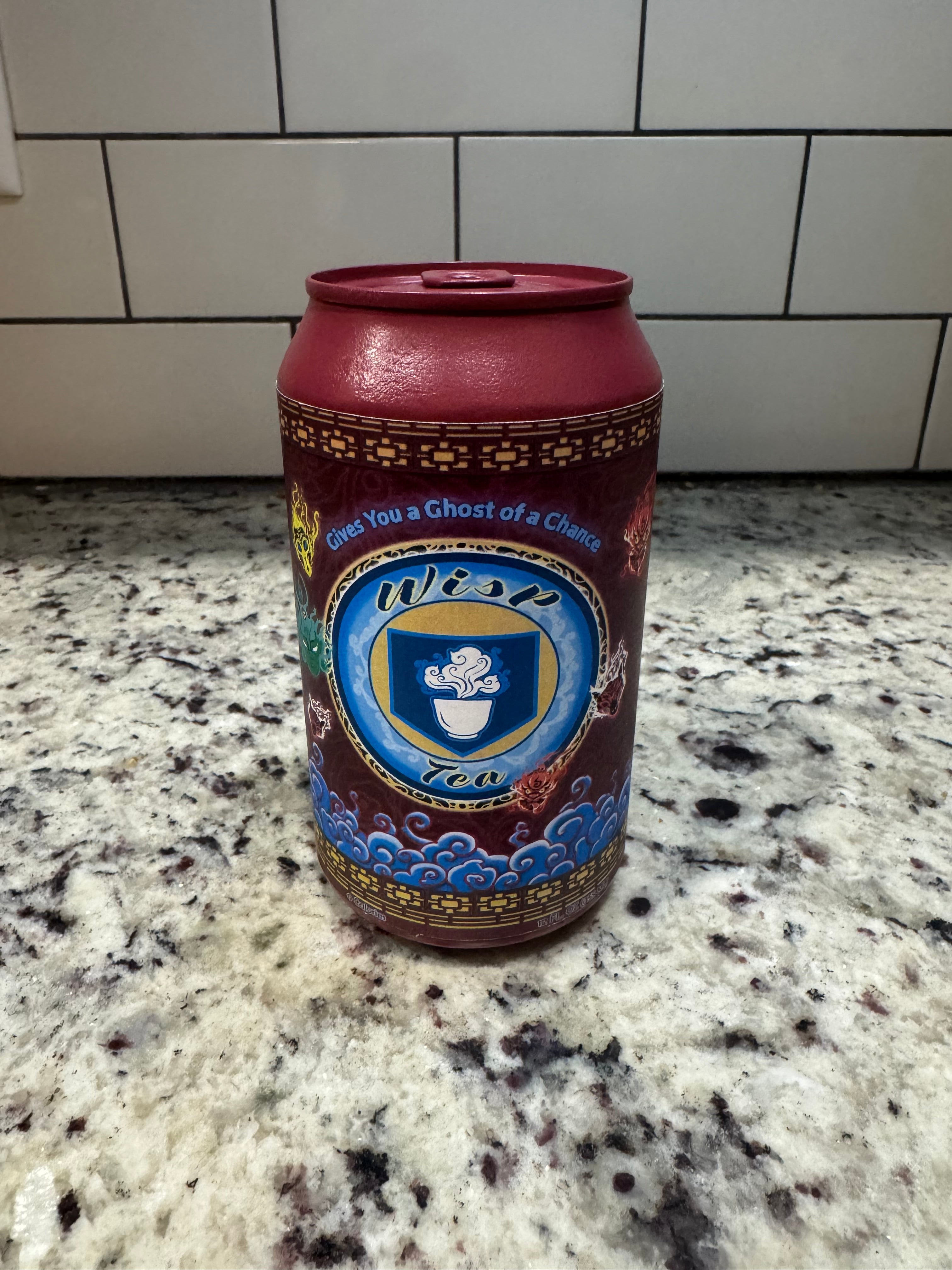 Wisp Tea Soda Can
