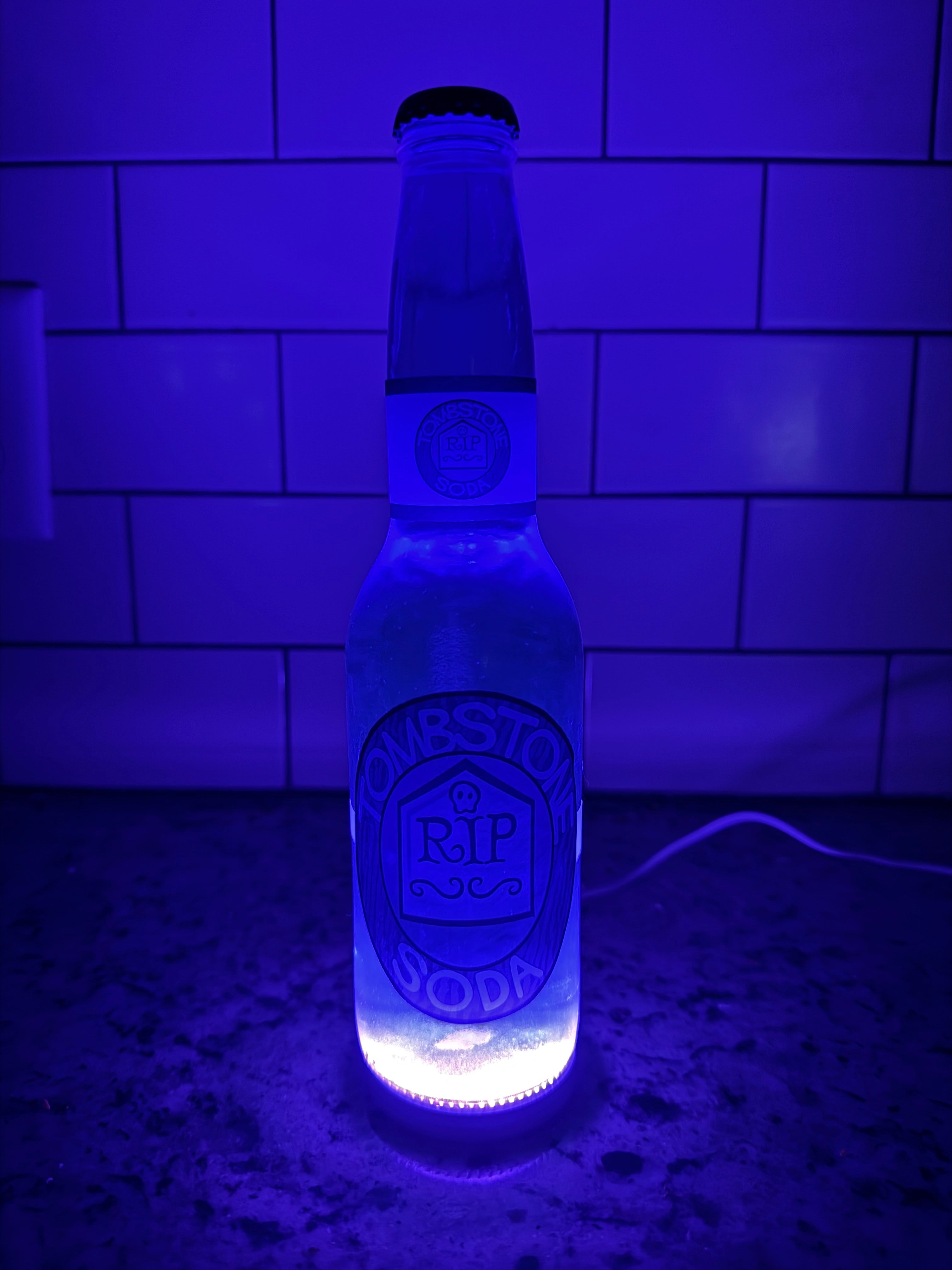 Tombstone LED Bottle
