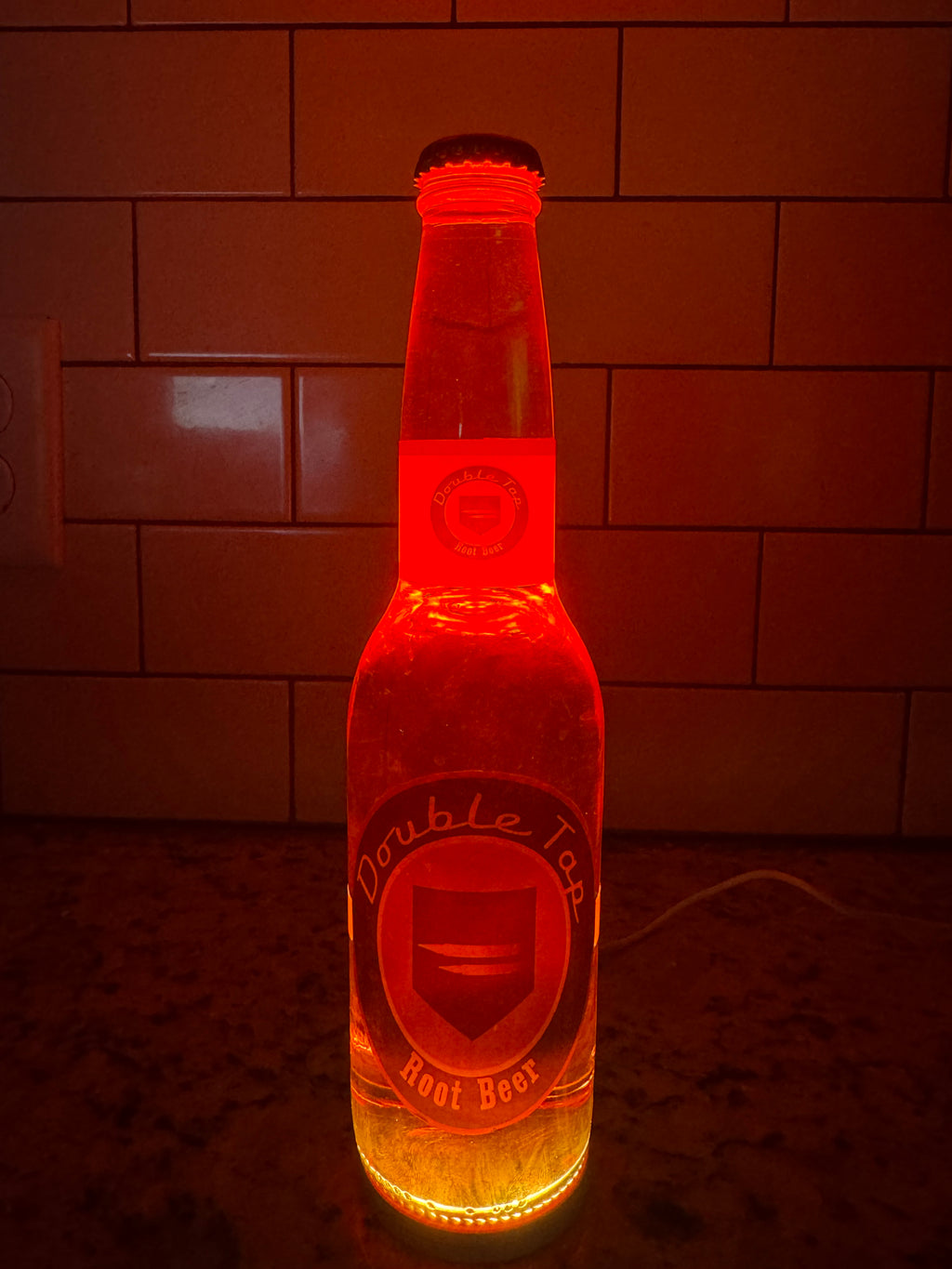 Double Tap 1.0 LED Bottle