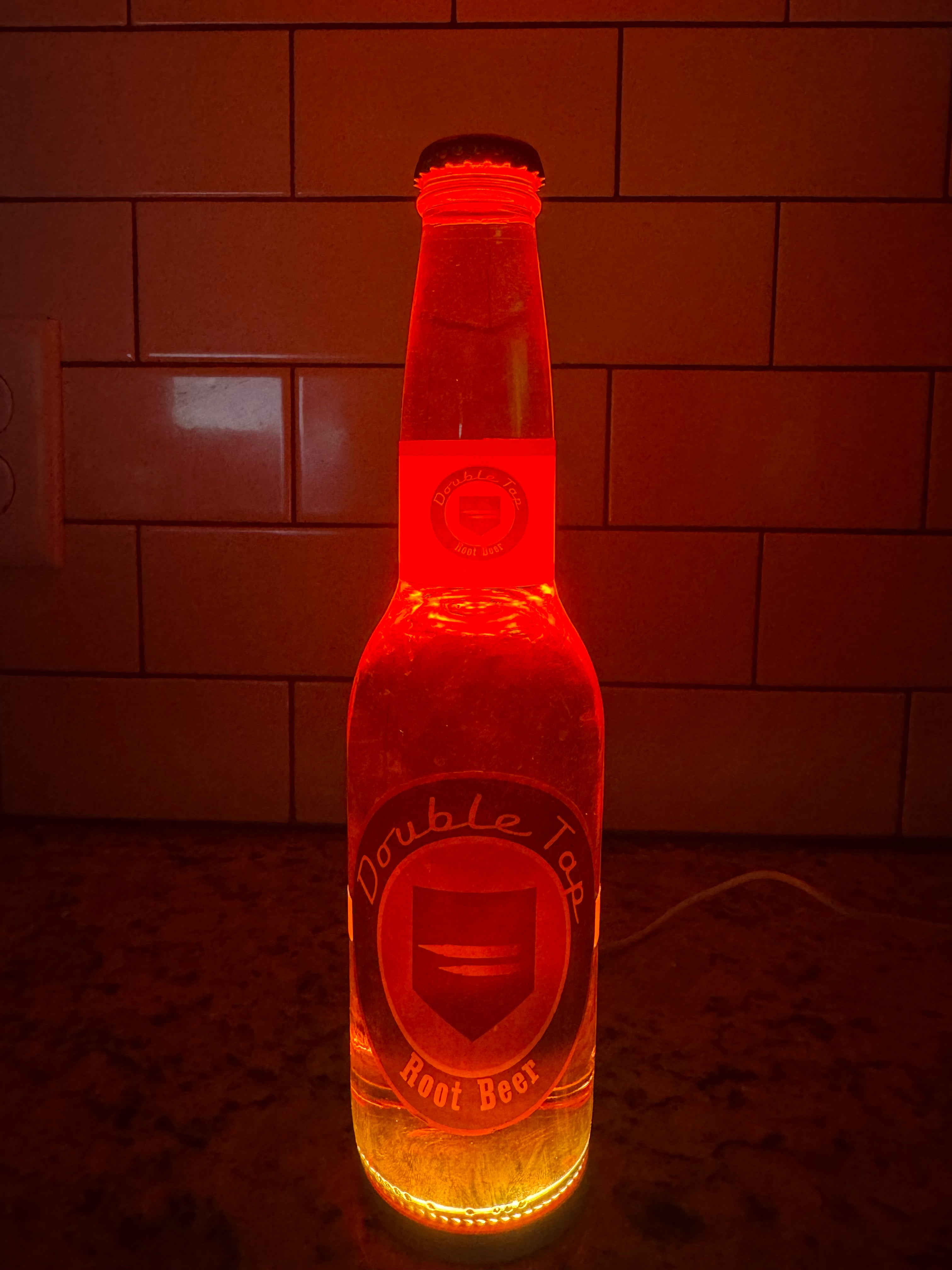 Double Tap 1.0 LED Bottle