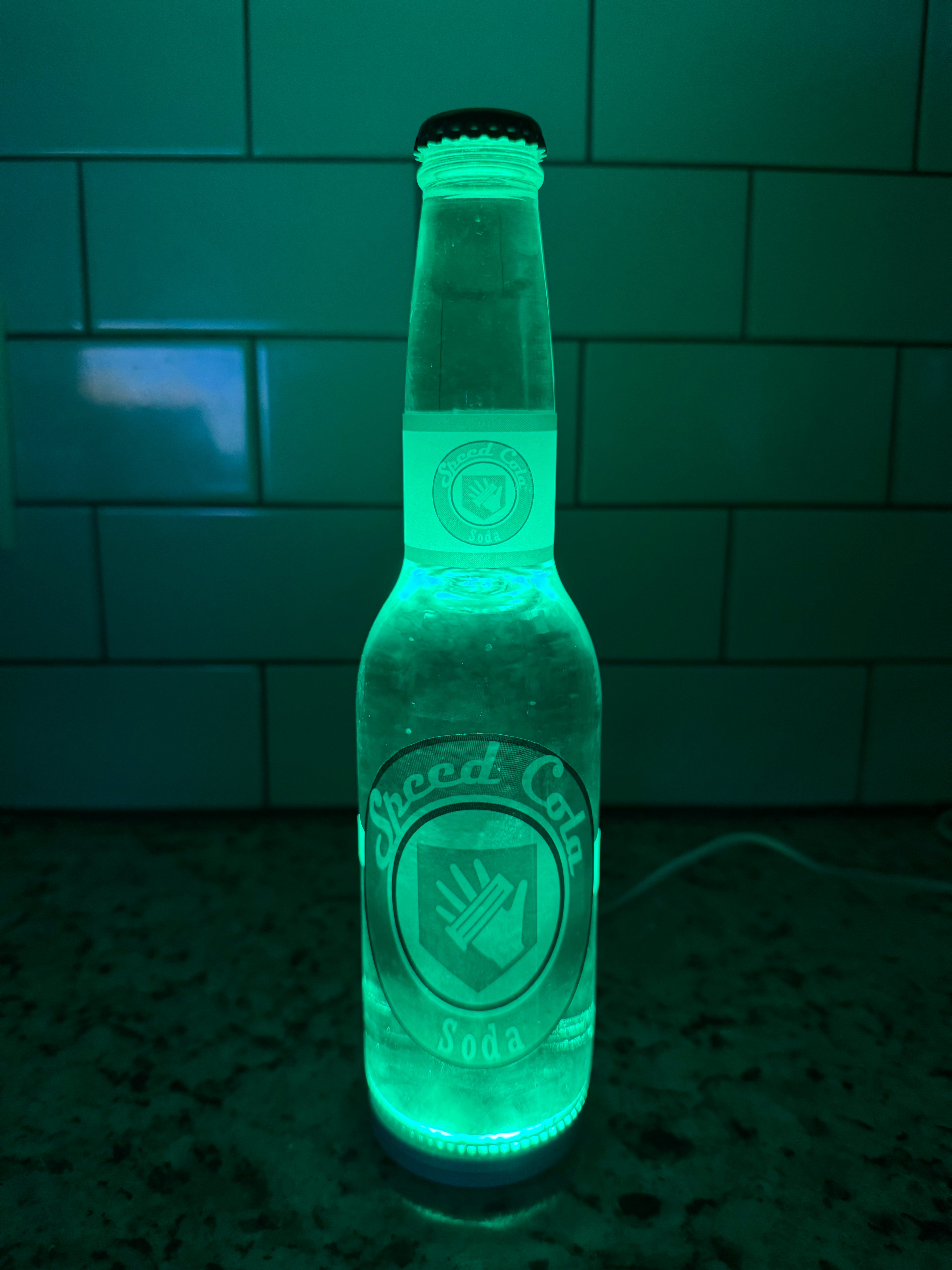 Speed Cola LED Bottle
