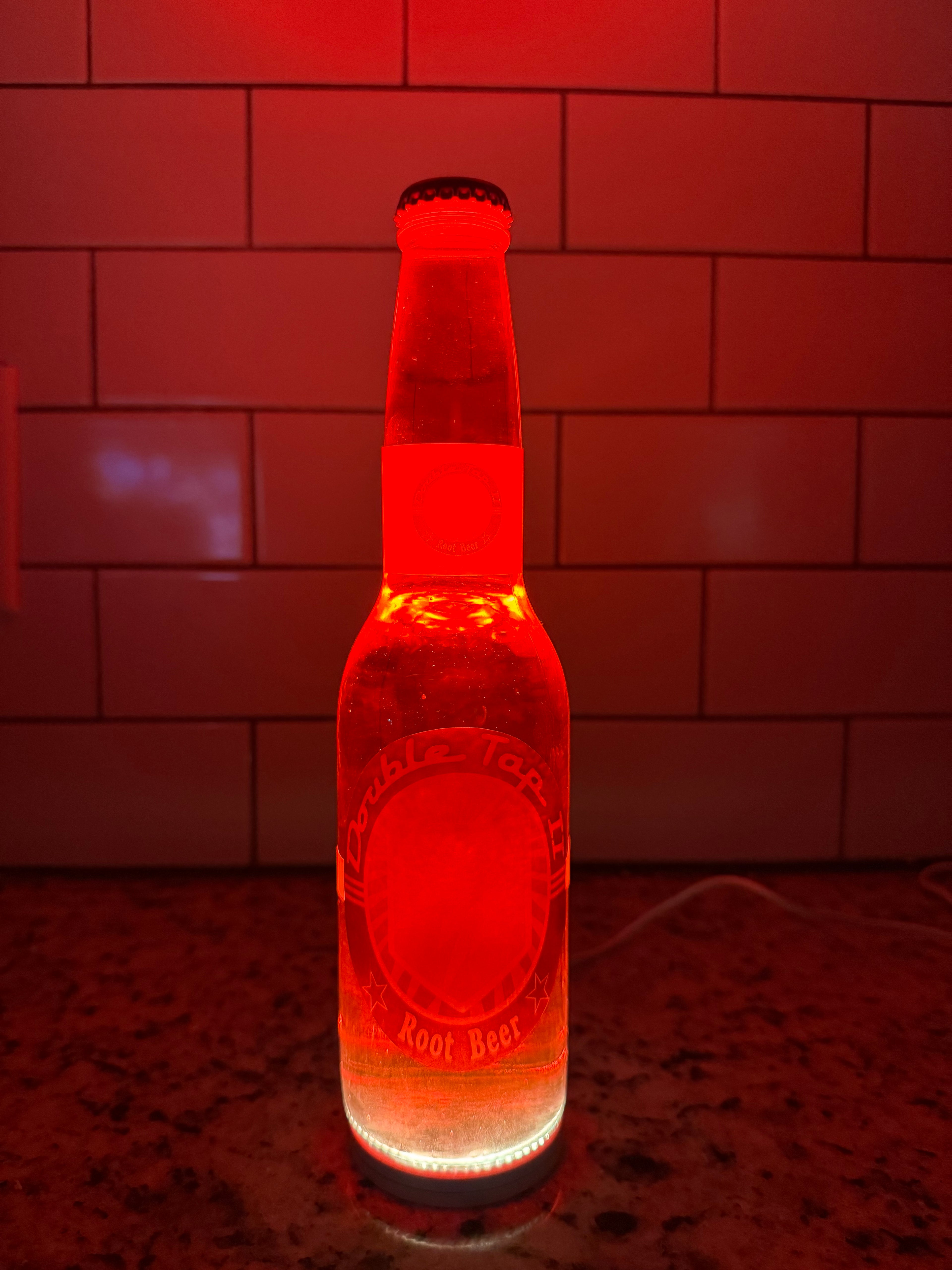 Double Tap 2.0 LED Bottle