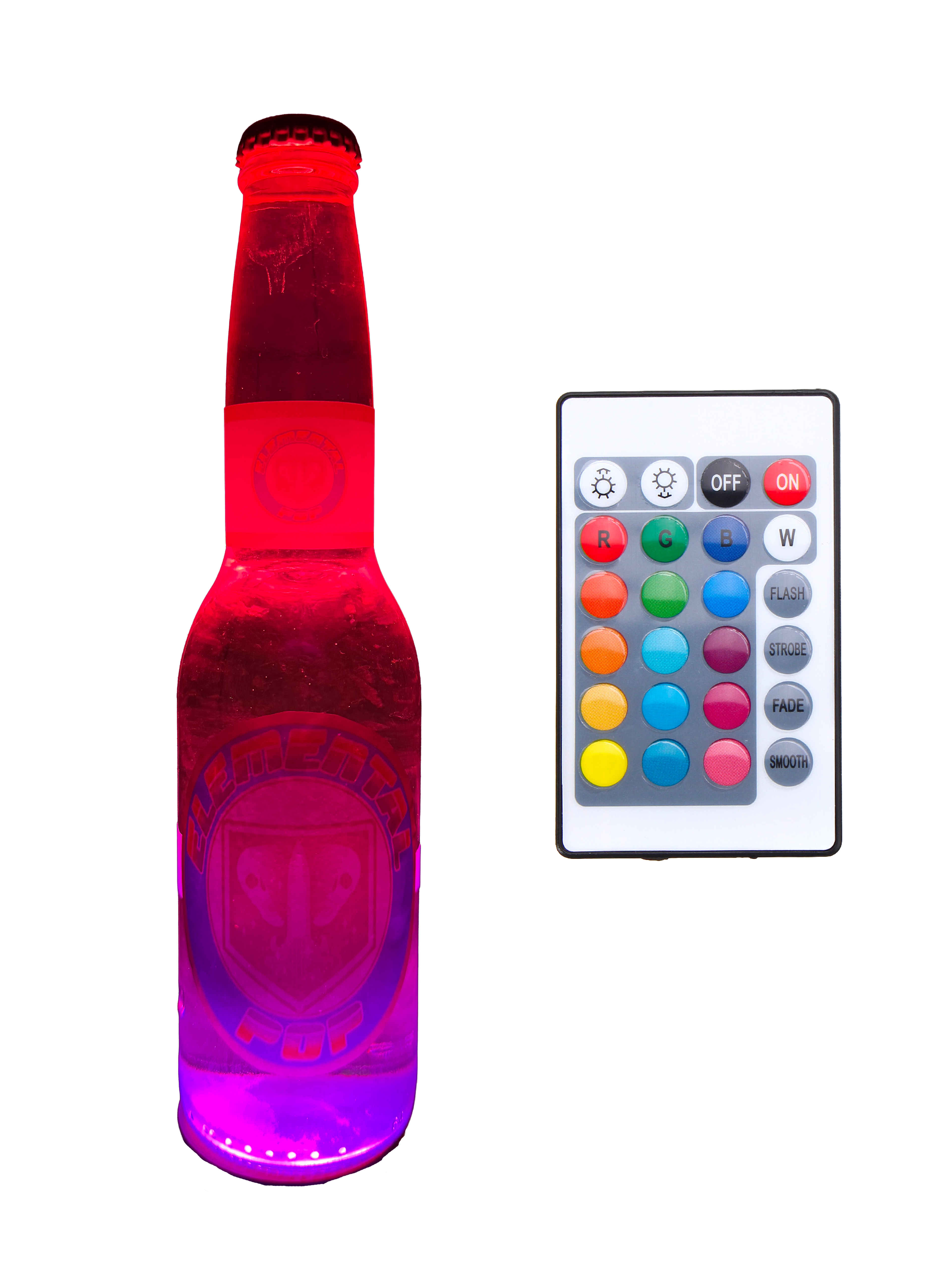 Elemental Pop LED Bottle