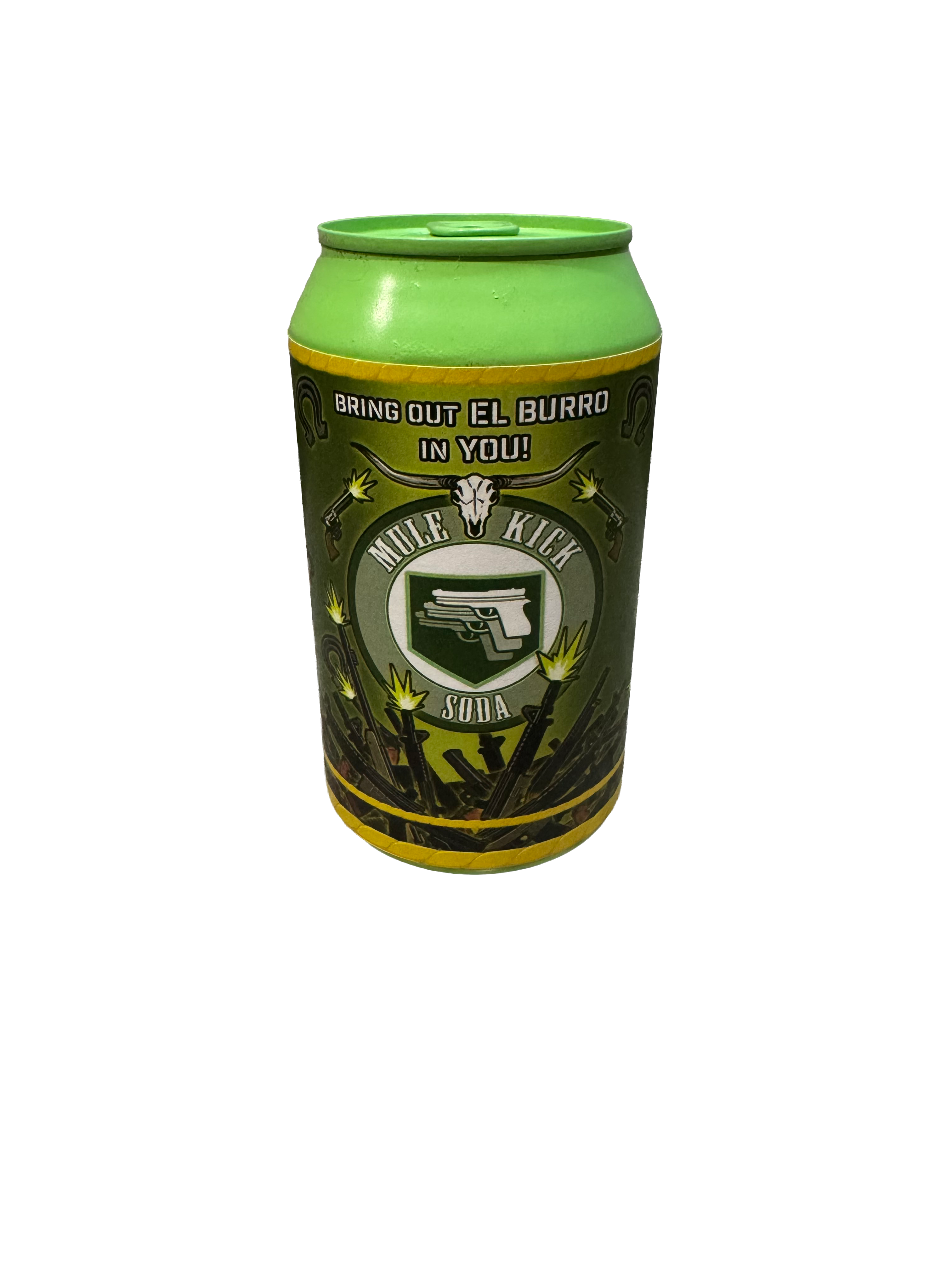 Mule Kick Soda Can
