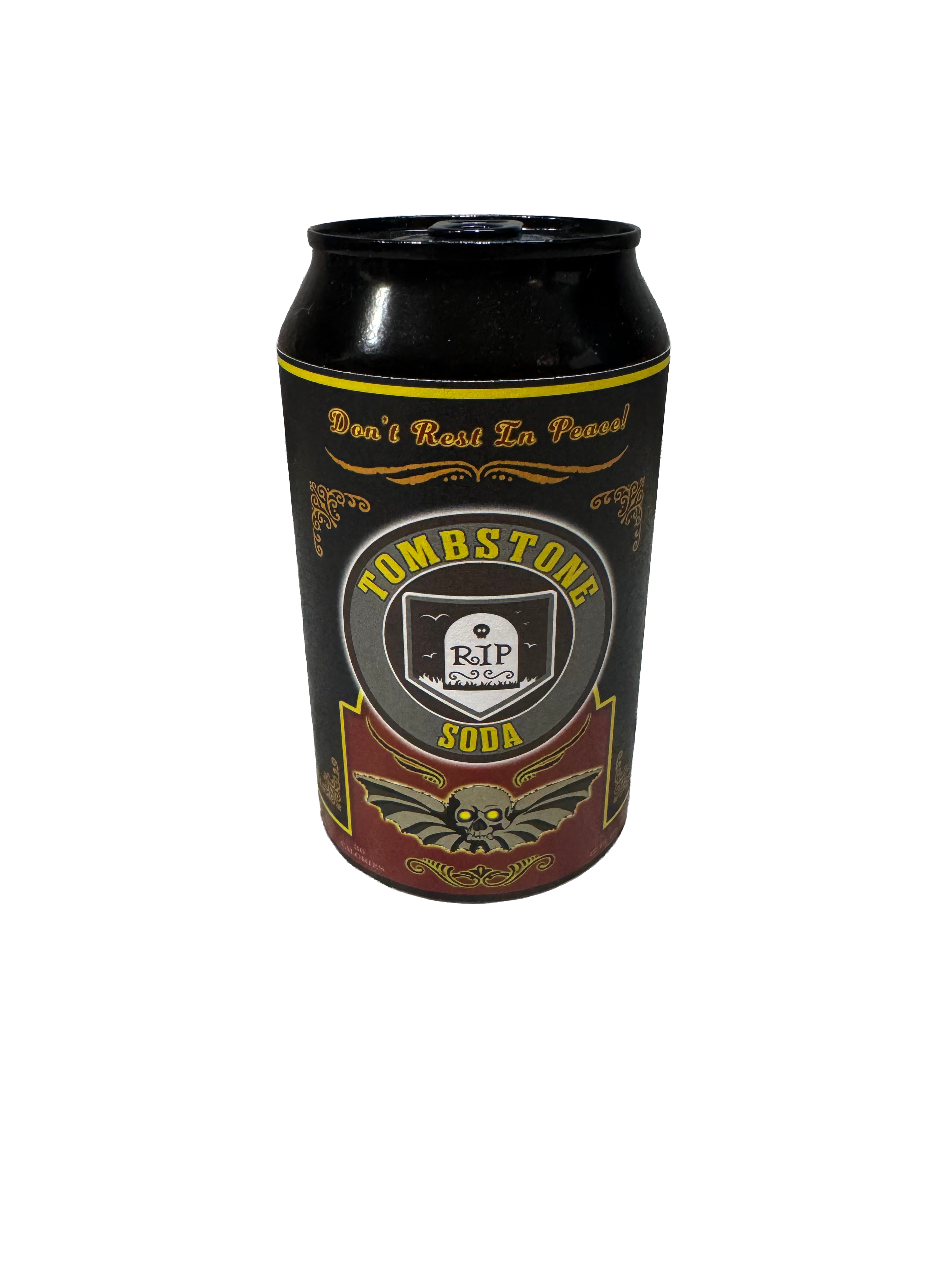 Tombstone Soda Can